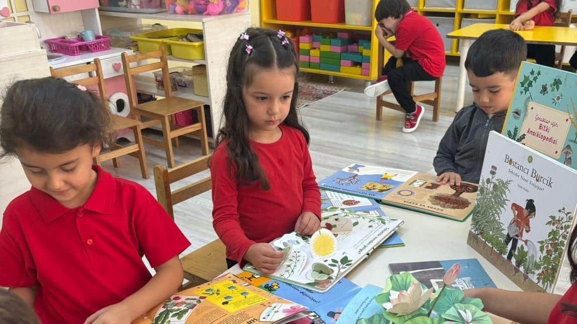 Yeşil Vatan benim okulum geleceğe çare projesi kapsamında Eylül ayı teması olan tohum,toprak ve temiz hava etkinliği