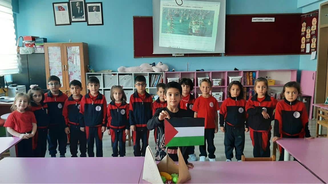 Okulumuzda Filistin ve Gazze temalı farkındalık etkinlikleri düzenlendi. 